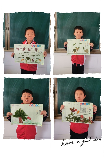 沂河苑小学实践作业之树叶画1.jpg